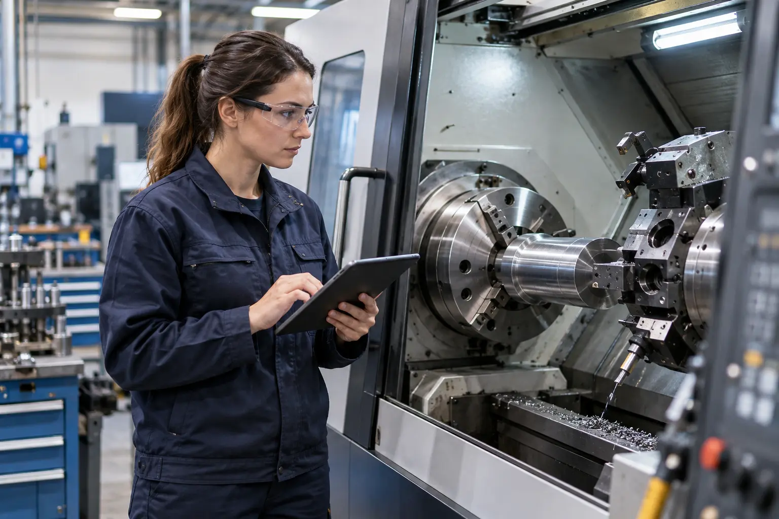 Inspection and compliance records on the shop floor